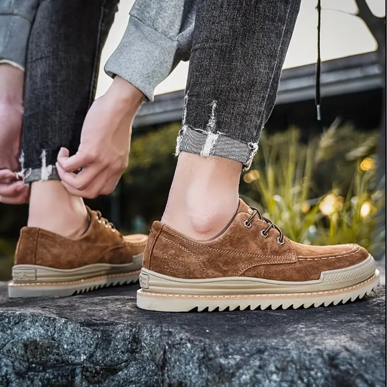 Ridgeway Suede Platform